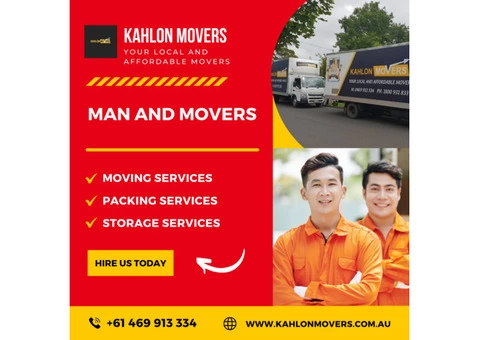 Man And Movers  | Kahlon Movers Melbourne