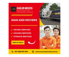 Man And Movers  | Kahlon Movers Melbourne