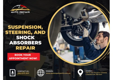 Want a car shock absorbers service? Visit us