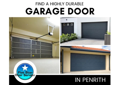 High-Quality Garage Roller Doors in Penrith | Camden