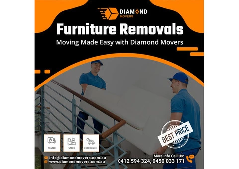Diamond Movers: Office and House Furniture Removalist in Adelaide