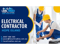 Electrical contractor near me Hope island