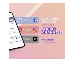 Simplified Social Media Posting Schedule With GrowMOFO