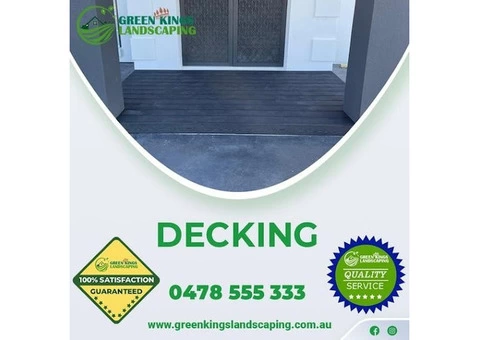 White Composite Decking