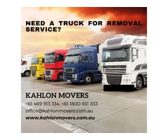 Need A Truck For Removals Service?