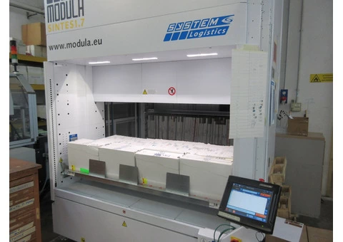 Vertical Carousel Storage System for Warehouse Management