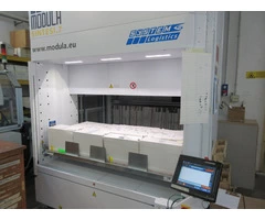 Vertical Carousel Storage System for Warehouse Management