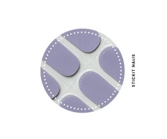 Lilac Semi-cured Gel Nail Wraps - Stickit Nails