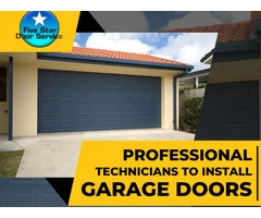 Hire Professional Technicians for Garage door repairs