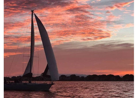 Sailboat charter mystic CT