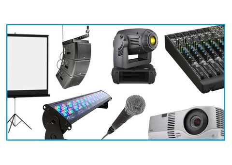 Audio Visual Equipment Rental