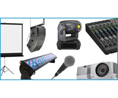 Audio Visual Equipment Rental