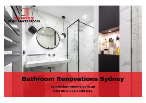 Bathroom Renovations Sydney | Synnex Bathrooms | 0413 194 012 - 2/2
