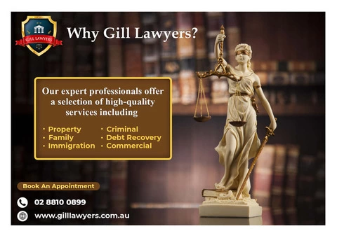 Get Solution From Indian lawyers Sydney- GillLawyers