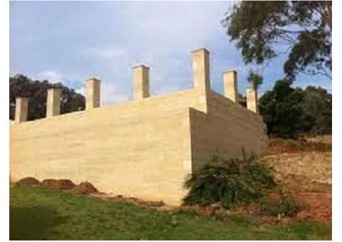 Limestone Retaining Wall Design - 0419 905733