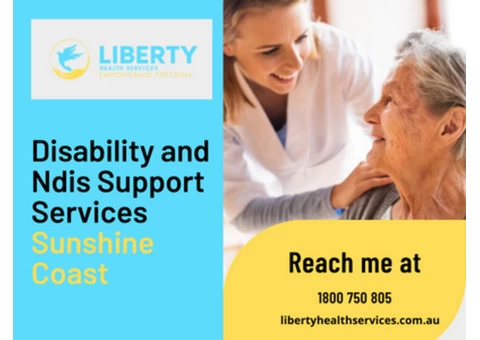 Disability and Ndis Support Services Sunshine Coast | Liberty Health Services