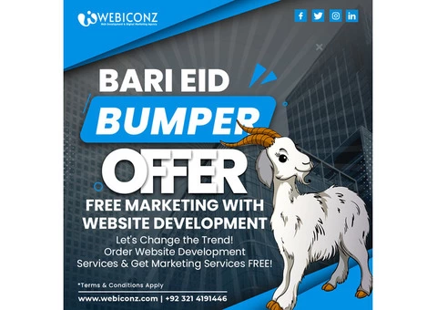 Order Web Development Service & Get Free Marketing