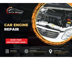 Get engine repair services from the best auto repair shops