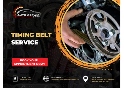 Get The Best Timing Belt Replacement Service At Auto Repair Shop