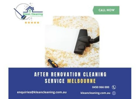 After Builders Cleaning Service Melbourne | Klean Cleaning | 0450066000