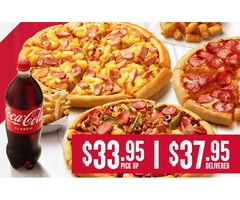 3 Large Pizzas at Pizza Hut Orange Special