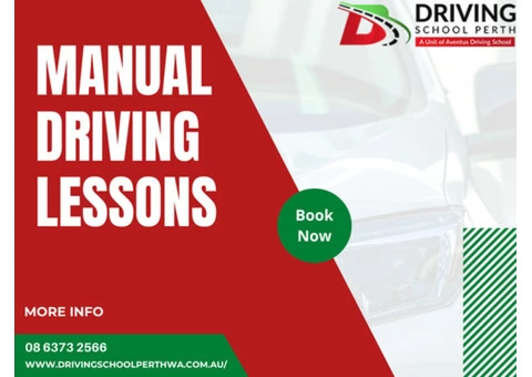 Become a certified manual driving expert at DrivingSchoolPerth