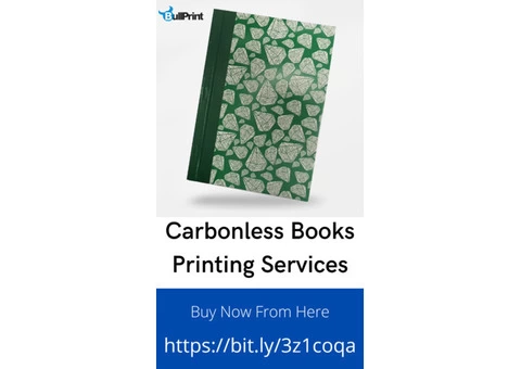 Premium Quality Carbonless Books Printing Services to Promote Your Operations