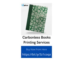 Premium Quality Carbonless Books Printing Services to Promote Your Operations