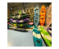 Find the locally made canoes at the Camero Kayaks store near me in Lonsdale