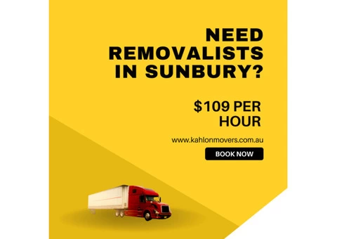 Need removalists in Sunbury?