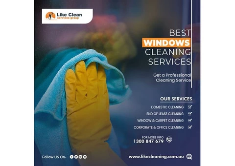 Window Cleaning Services by Like Cleaning Sydney