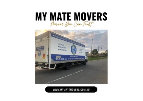 Want to move house? Contact My Mate Movers today!