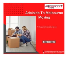 Adelaide To Melbourne Moving | Interstate Movers