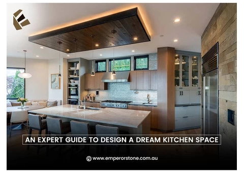 Upgrade Your Kitchen Design with Stone Kitchen Benchtop - Emperor Stone
