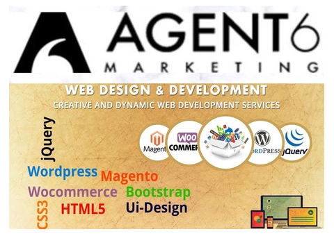 Build attractive websites with Agent 6! Get now