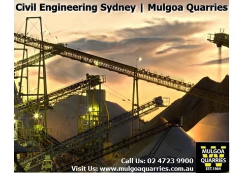 Civil Engineering Professionals (NSW) in Sydney | Mulgoa Quarries