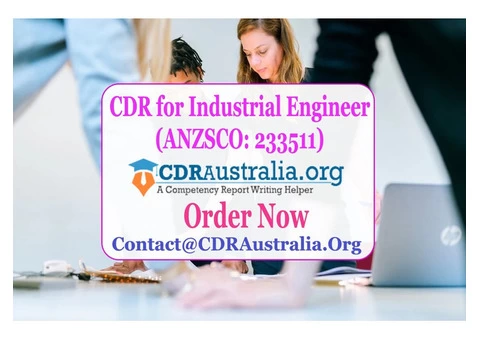 CDR for Industrial Engineer (ANZSCO: 233511) by CDRAustralia.Org - Engineers Australia