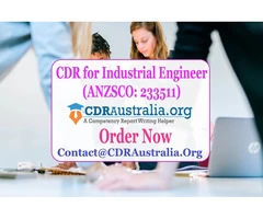 CDR for Industrial Engineer (ANZSCO: 233511) by CDRAustralia.Org - Engineers Australia