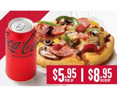 Grab Our Personal Pan Combo From Pizza Hut Orange