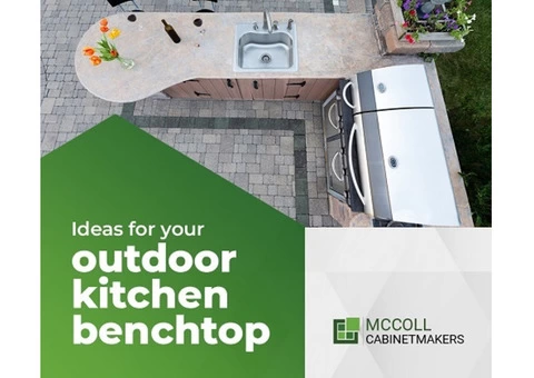 Outdoor Kitchen Benchtop Ideas