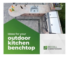 Outdoor Kitchen Benchtop Ideas