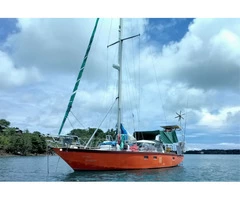 Steel cruising sail boat, very good condition.