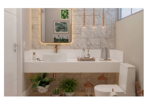 Best Custom Made Bathroom Vanity Tops Unit - Emperor Stone