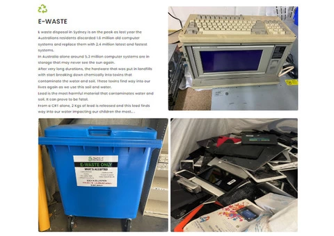 Computer Recycling- Ewaste Collection- Data Destruction - 1/3