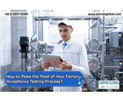 Factory Acceptance Testing Consultant for Better Plant Performance