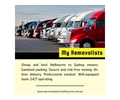 Melbourne To Sydney Movers | My Removalists