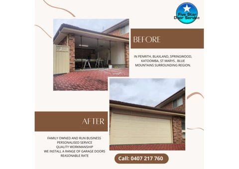 All Types of Garage Doors Repairs & Installation in Penrith | Katoomba