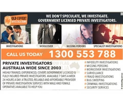 Experienced professional private investigation companies