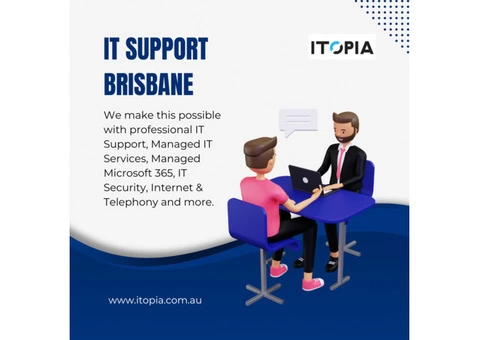 Get Best IT Support in Brisbane | ITOPIA