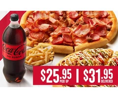 2 Large Pizzas at Pizza Hut Orange Special